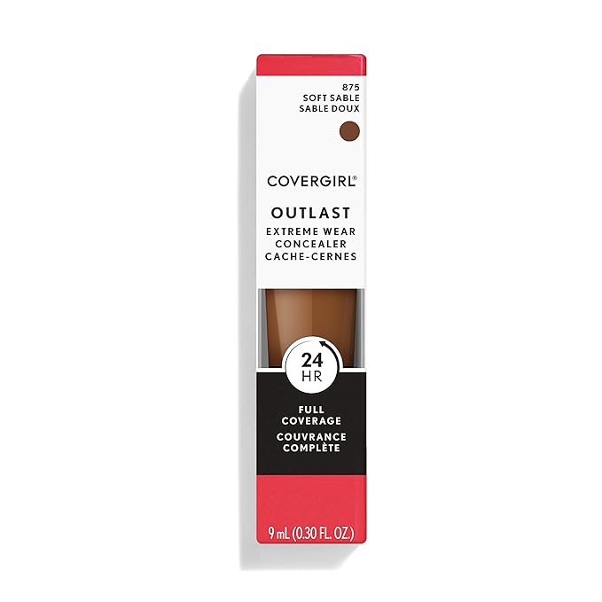 COVERGIRL Outlast Extreme Wear Concealer, Soft Sable 875