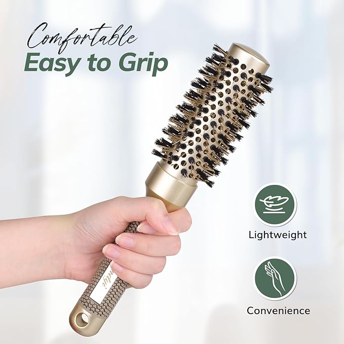 Round Brush for Blow Drying, Nano Thermal Ceramic