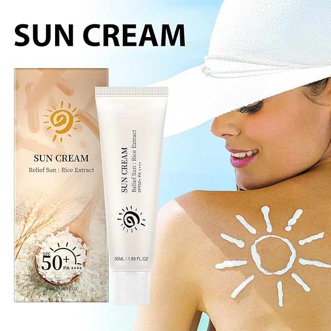 Invisible Sunscreen for Face, Rice