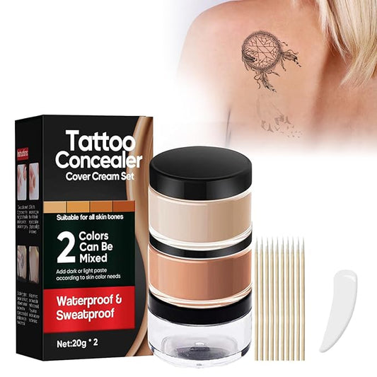 Tattoo Cover Up, Tattoo Cover up Makeup Waterproof, Women-2 Colors