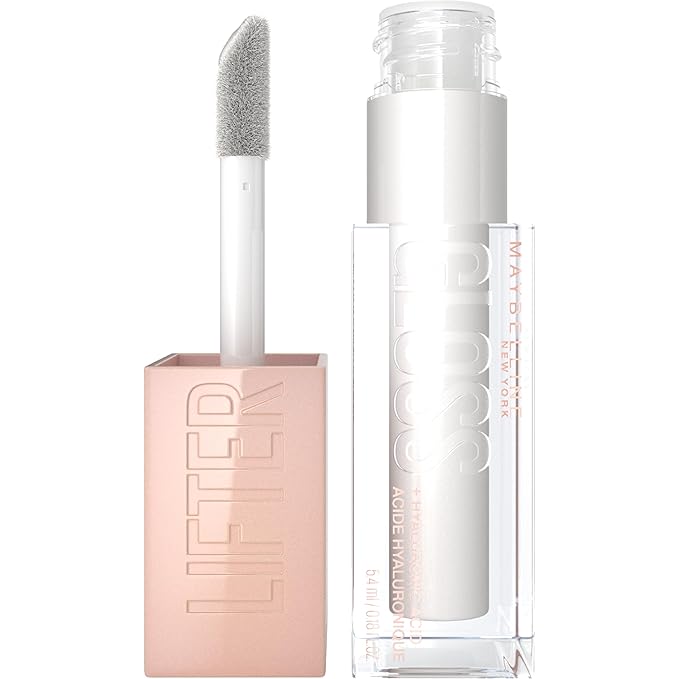 Maybelline Lifter Gloss, Hydrating Lip Gloss with Hyaluronic Lip