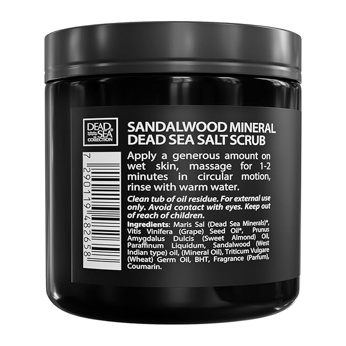 Dead Sea Collection Sandalwood Salt Body