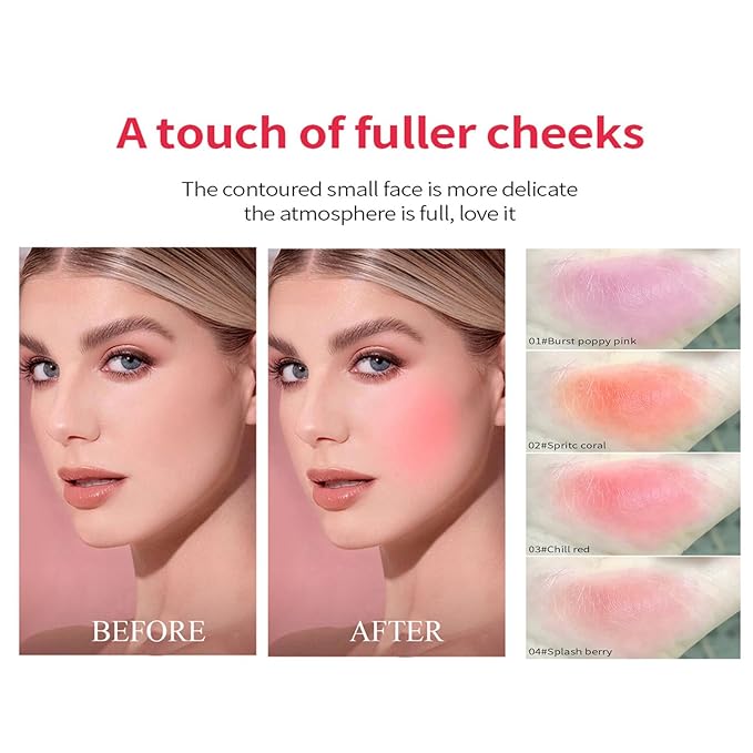 Milk Jelly Blush - Milk Blush - Sheer poppy pink)