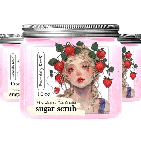 Strawberry Ice Cream Sugar Scrub 10