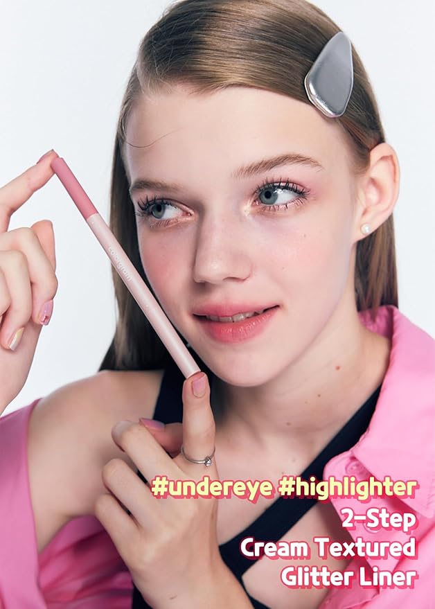 COLORGRAM Under Eye Highlighter Stick - 04 Peach & Luminizers