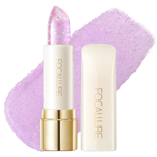 FOCALLURE Moisturizing Lipstick,Color Changing Tinted Lip Balm,Hydrating PH Lipstick,Col