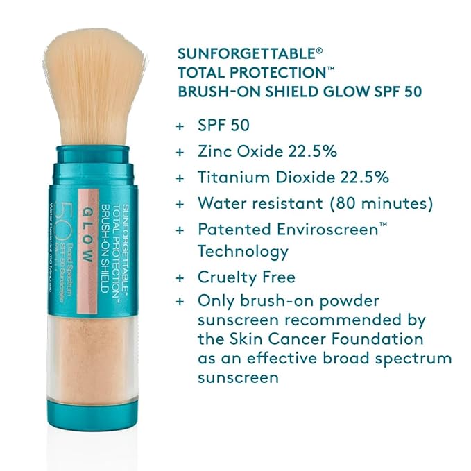 Colorescience Sunforgettable Total Protection Brush On Shield GLOW SPF 50