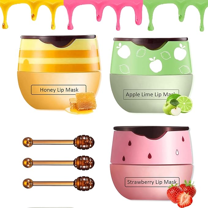 Bee Lip Balm Honey Pot,3 PCS Lines