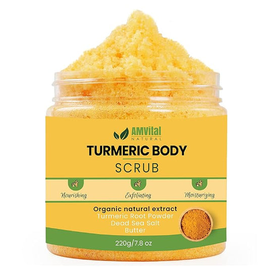 Turmeric Body Scrub - Handmade Natural