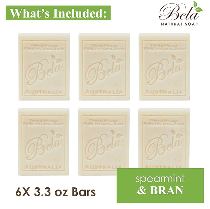 Bela, Spearmint & Bran, Natural Ingredient 93g