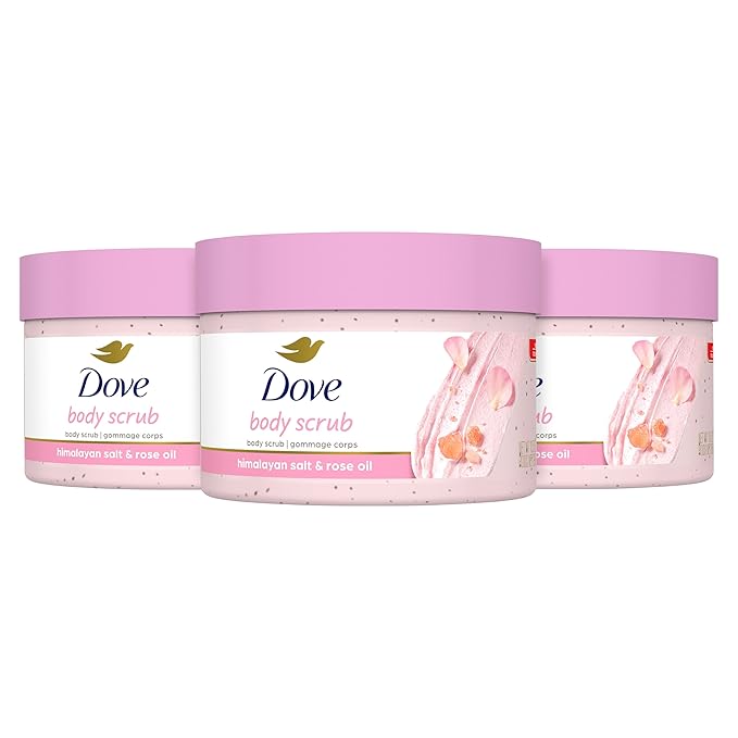 Dove Body Scrub Himalayan Salt & 10.5 oz