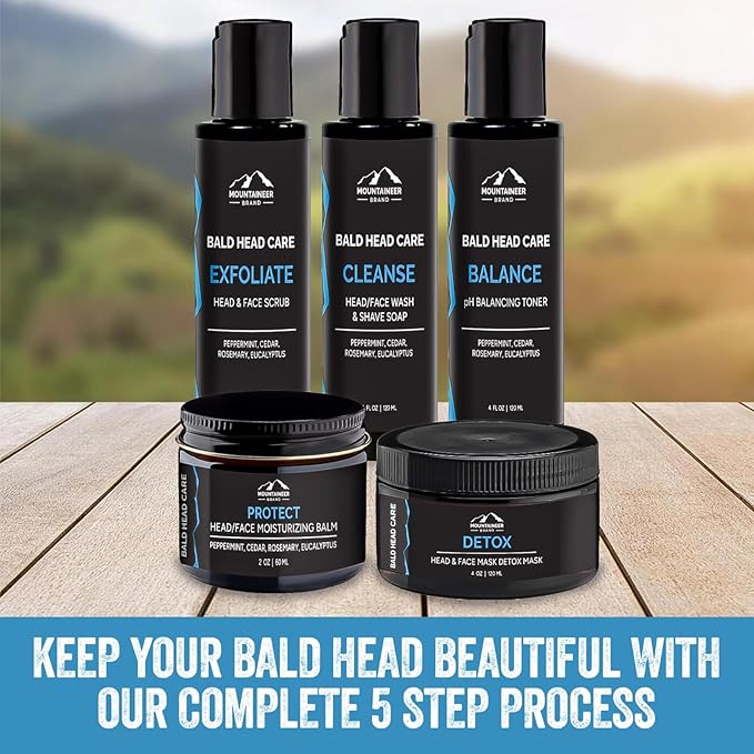 Mountaineer Brand Bald Head Care For Moisturizing