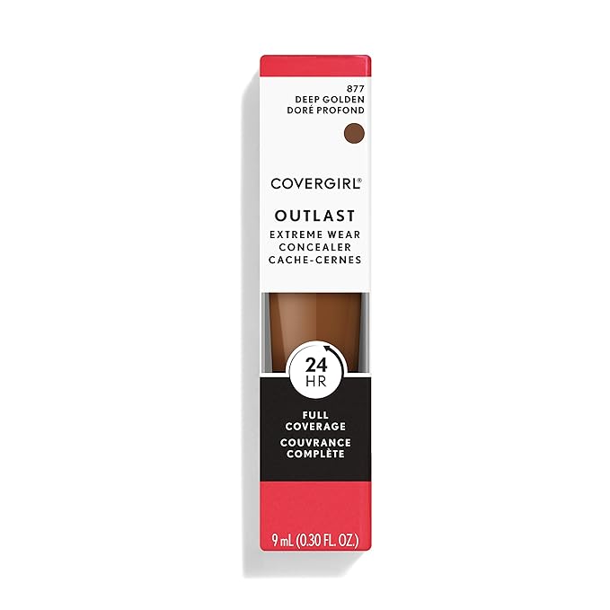 COVERGIRL Outlast Extreme Wear Concealer, Deep Golden 877, of 2