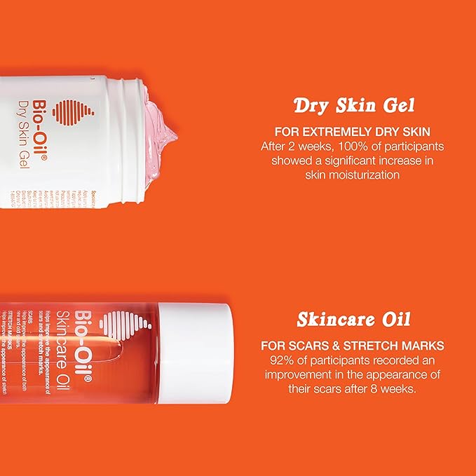 Bio-Oil Dry Skin Travel Skincare Bundle 1.7 Oz