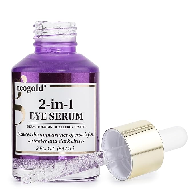 2-in-1 caffeine eye serum treatment