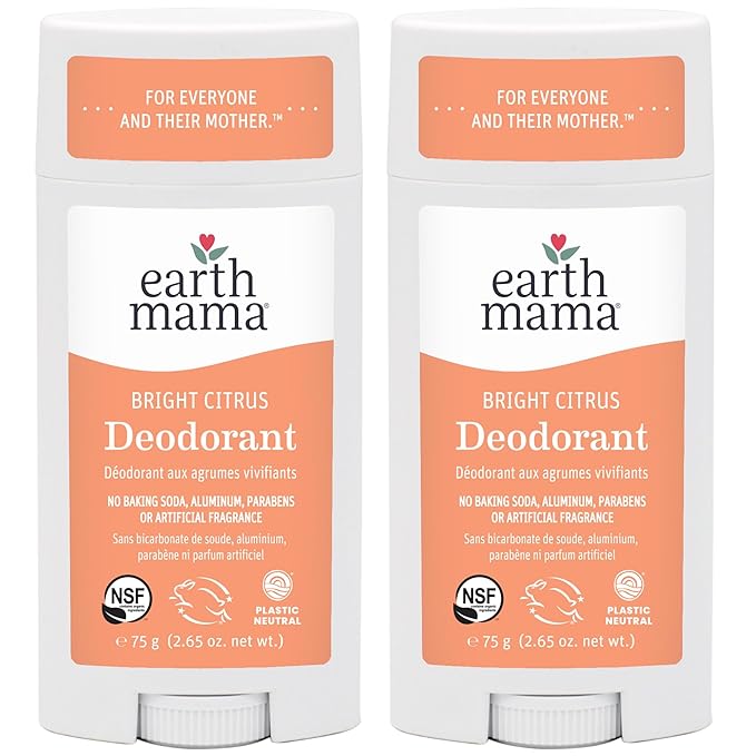 Earth Mama Bright Citrus Deodorant | Baking