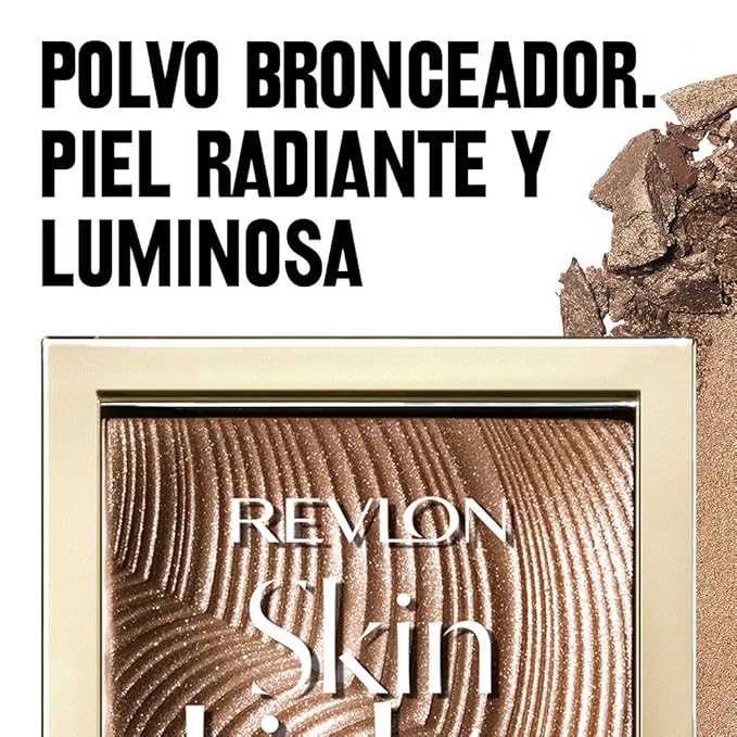 Revlon Skinlights Prismatic Powder Bronzer, Translucent-to-Buildable Coverage, 115 of 1) 31 oz