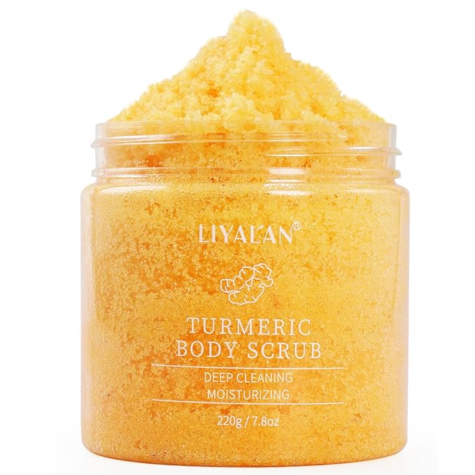 Liyalan Turmeric Body Scrub Moisturizing and