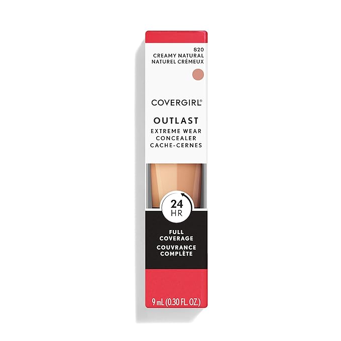 COVERGIRL Outlast Extreme Wear Concealer, Creamy Natural 820