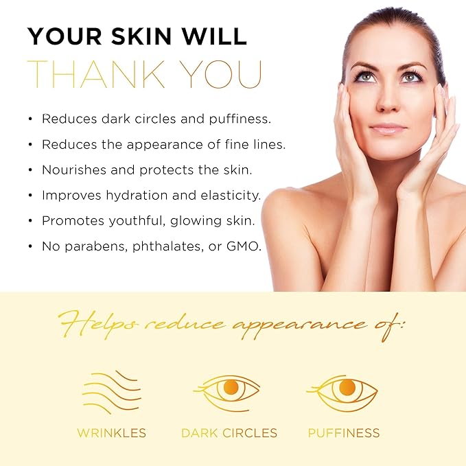 AZURE Vitamin C Under Eye Pads - Anti Aging, Lifting & Moisturizing Eye Mask Patches - Reduces Fine Lines, Wrinkles, Dark Circles & Puffiness - Skin Care Made in Korea - 10 Pairs