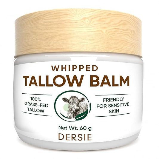 Whipped Beef Tallow Balm for Skin: 2.12 OZ