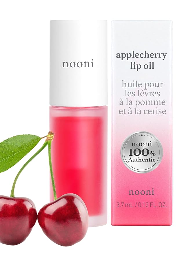 NOONI Korean Lip Oil - Applecherry | Lip