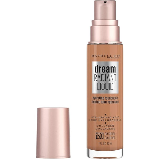 Maybelline Dream Radiant Liquid Medium Coverage Hydrating Makeup, Fl; Oz