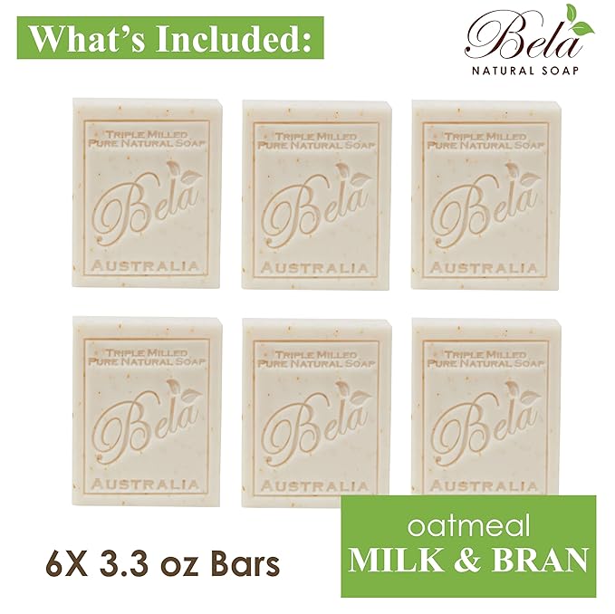 Bela, Oatmeal, Milk & Bran, Natural 93g