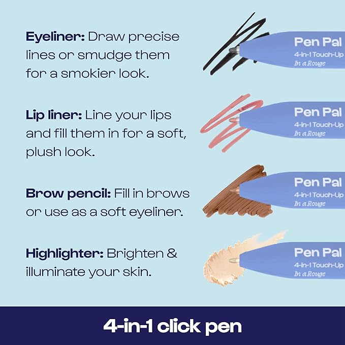 Alleyoop Pen Pal 4-in-1 Makeup Pen