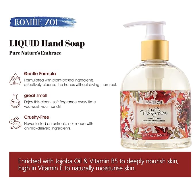 Mini Liquid Hand Soap - Happy 260 ML