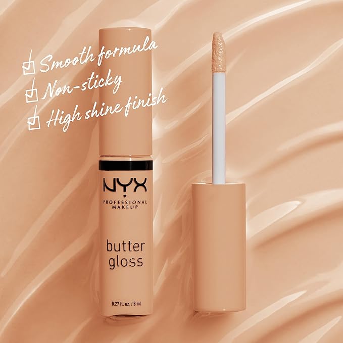 NYX PROFESSIONAL MAKEUP Butter Gloss, Non-Sticky Lip Gloss