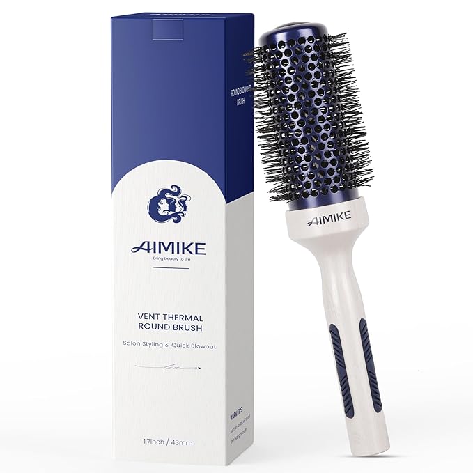 AIMIKE Nano Ionic Tech Ceramic Brush for Blow