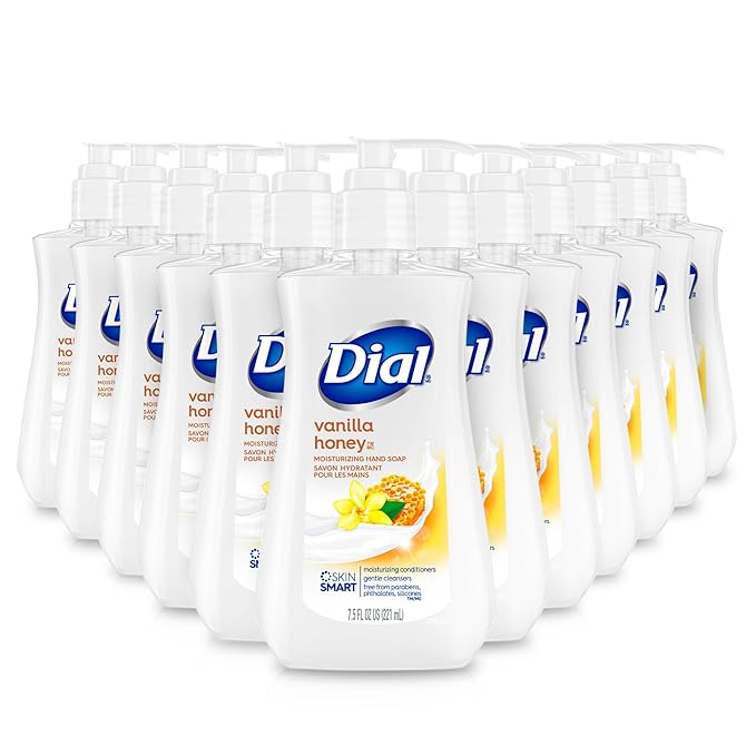 Dial Liquid Hand Soap, Vanilla Honey,