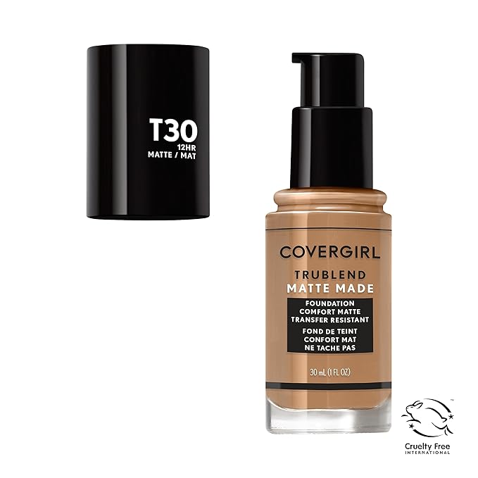 COVERGIRL TruBlend Matte Made Liquid Foundation, Warm Honey