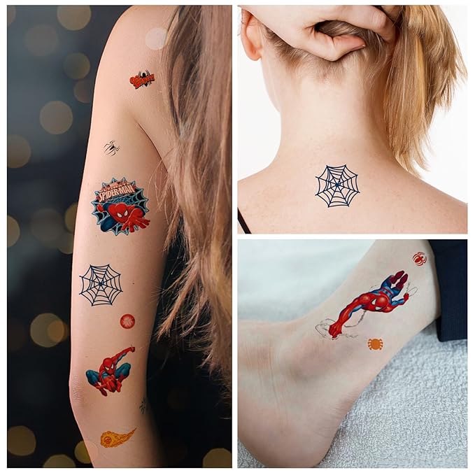 6 sheets temporary tattoos for