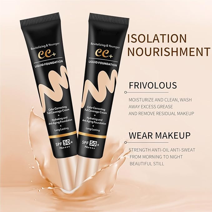 CC Cream Tinted Moisturizer with SPF 50, Col