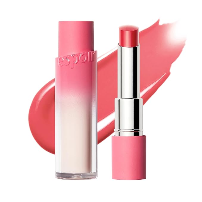 Espoir Lipstick Nowear Balming Glow #8 Rosy Bunny Lipstick 1oz