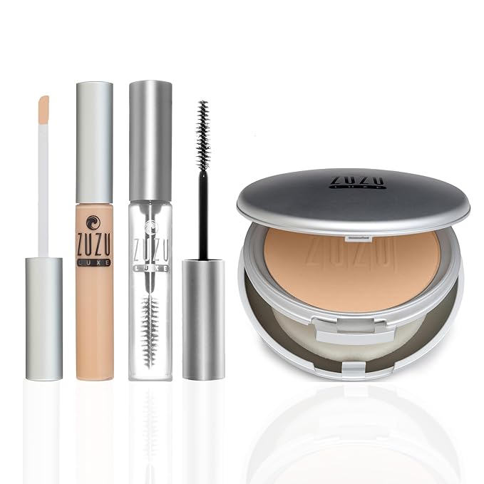 ZUZU LUXE Warrior Kit | Mineral Powder Foundation Clear Mascara)