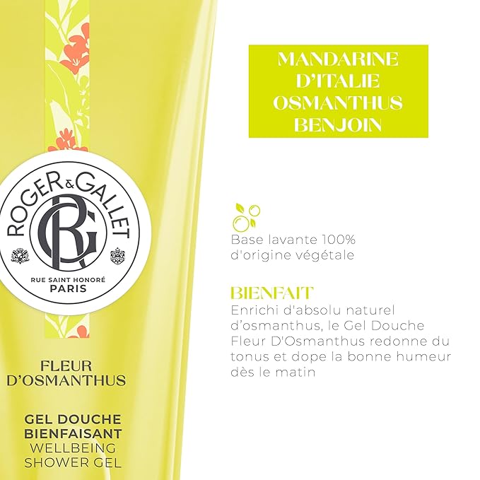 ROGER & GALLET | Body Wash 6.6 Oz