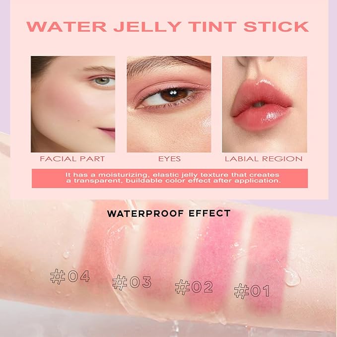 Milk Jelly Blush - Milk Blush - Sheer poppy pink)