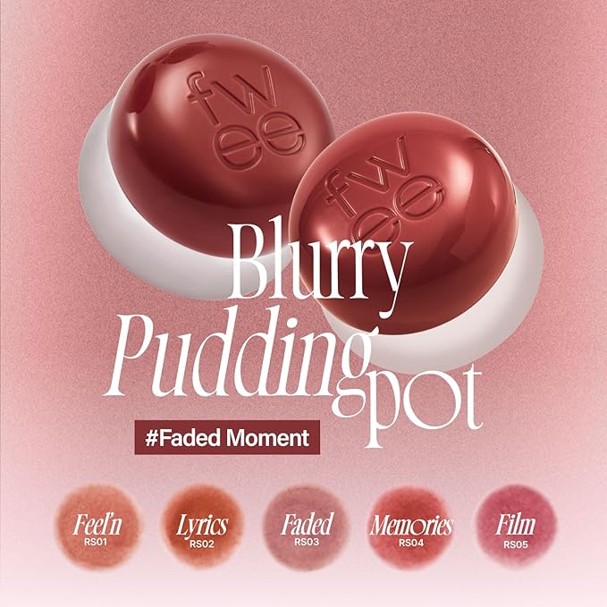 Lip&Cheek Blurry Pudding Pot | Faded Moment - Finish | 5g