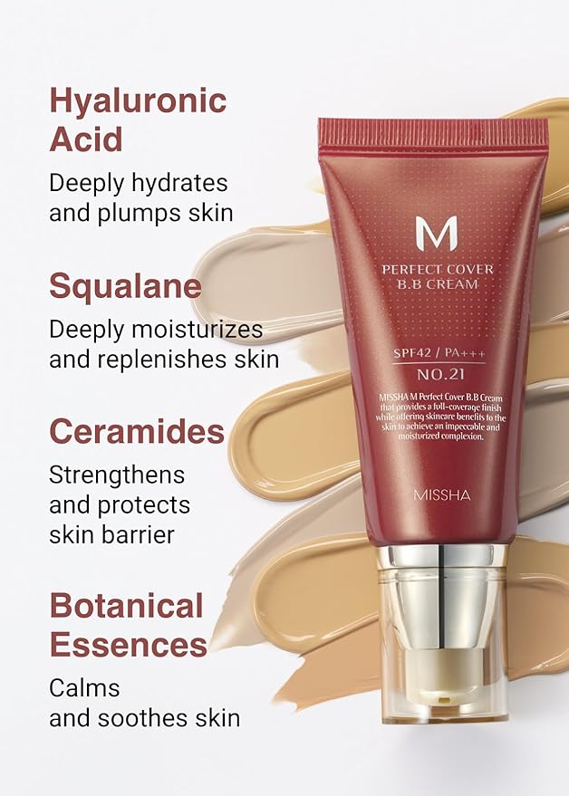 MISSHA M Perfect BB Cream No 31.Golden beige SPF