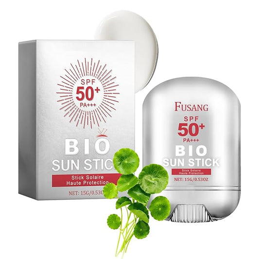 Face Sunscreen Stick SPF 50+,Matte Non-Greasy Sunscreen Stick Face,Moisturizing Sun Screen Stick for All Skin Types,Oil Control Long Lasting Sunscreen Face Stick-02