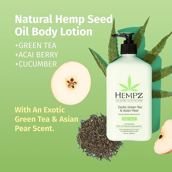 HEMPZ Body Lotion - Green Tea