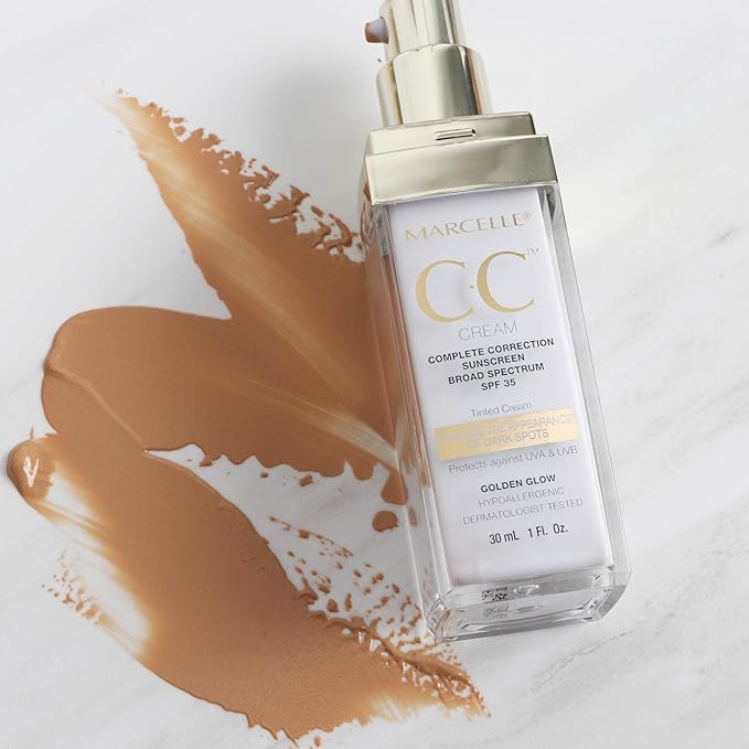 Marcelle CC Cream SPF 35, Golden Glow Universal