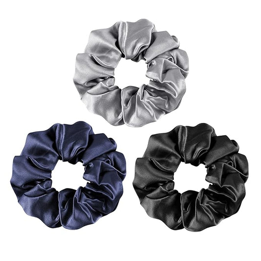 OLESILK 100% Mulberry Silk-Scrunchies for