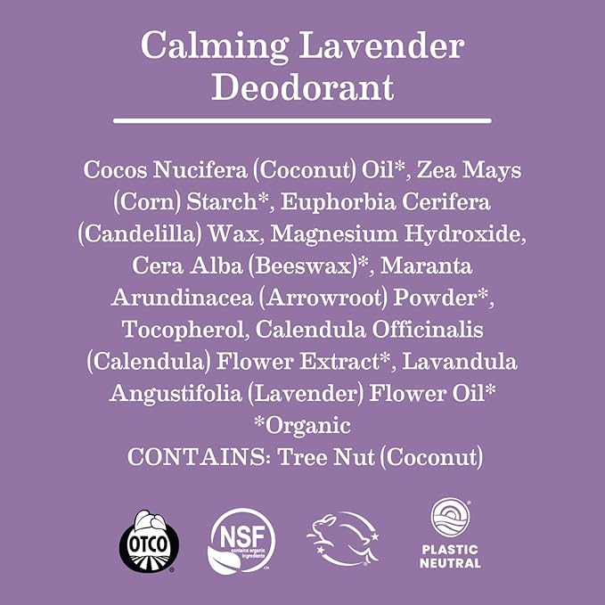 Earth Mama Calming Lavender Deodorant |