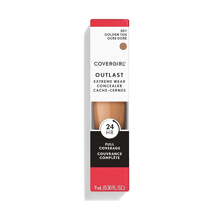 COVERGIRL Outlast Extreme Wear Concealer, Golden Tan 857