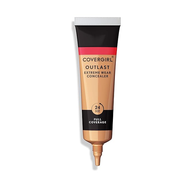 COVERGIRL Outlast Extreme Wear Concealer, Lightweight and Waterproof, Day Wear