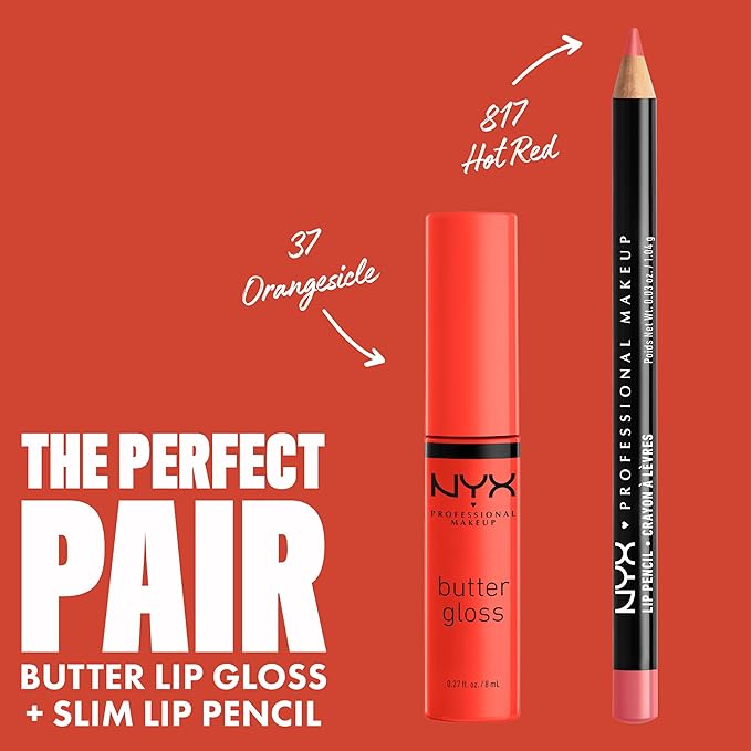 NYX PROFESSIONAL MAKEUP Butter Gloss, Non-Sticky Lip Gloss